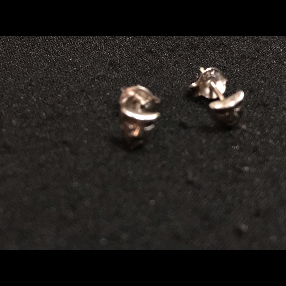 Sterling silver earrings artisan handmade.